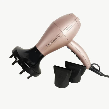 Gamma+ X-Hybrid Cordless Compact Hair Dryer Rose Gold