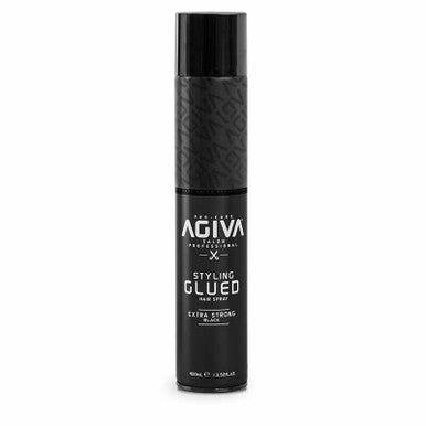Agiva Hair Styling Spray Glued Black 01 400 mL