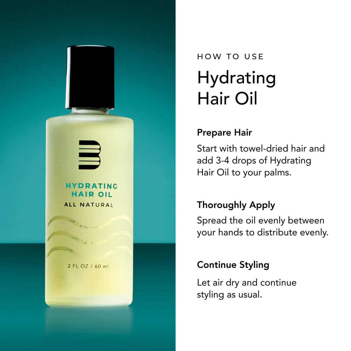 Blumaan Hydrating Hair Oil 60ML