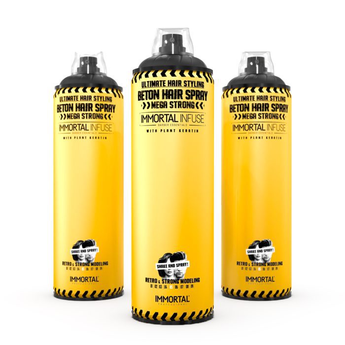 Immortal Infuse Beton Mega Strong Hair Spray 500ML