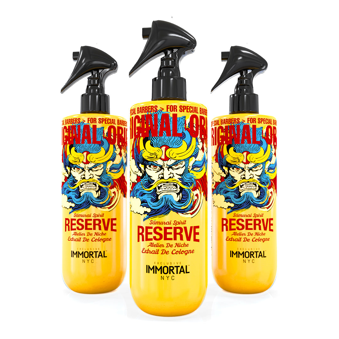 Immortal NYC Original Samurai Spirit Reserve Eau de Cologne 500ML