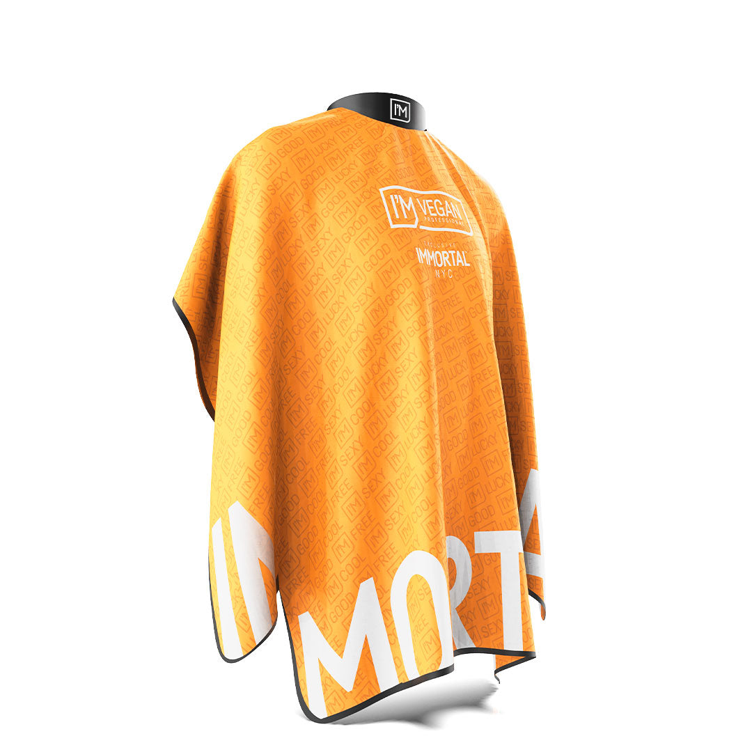 Immortal NYC Vegan Orange Penuar Cape