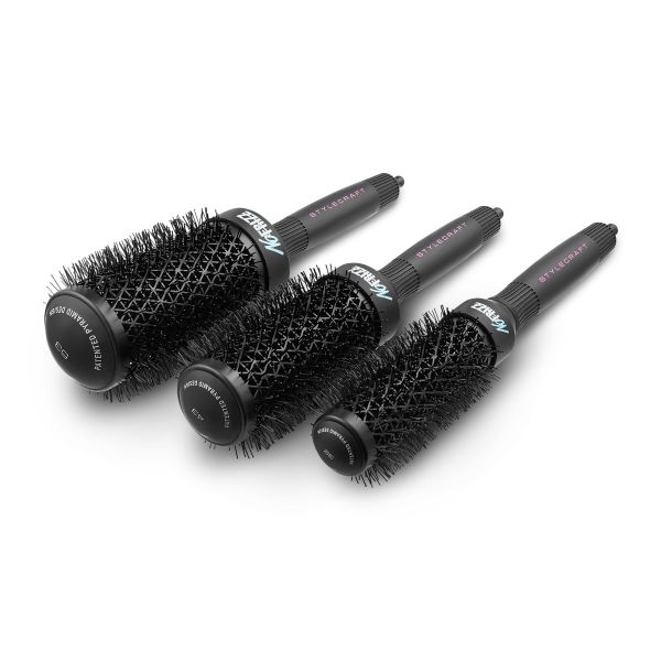StyleCraft No Frizz Round Brush 53MM