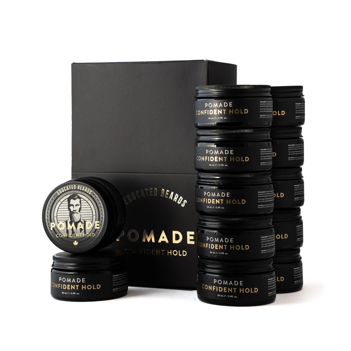 Educated Beards Confident Hold Pomade 86ml
