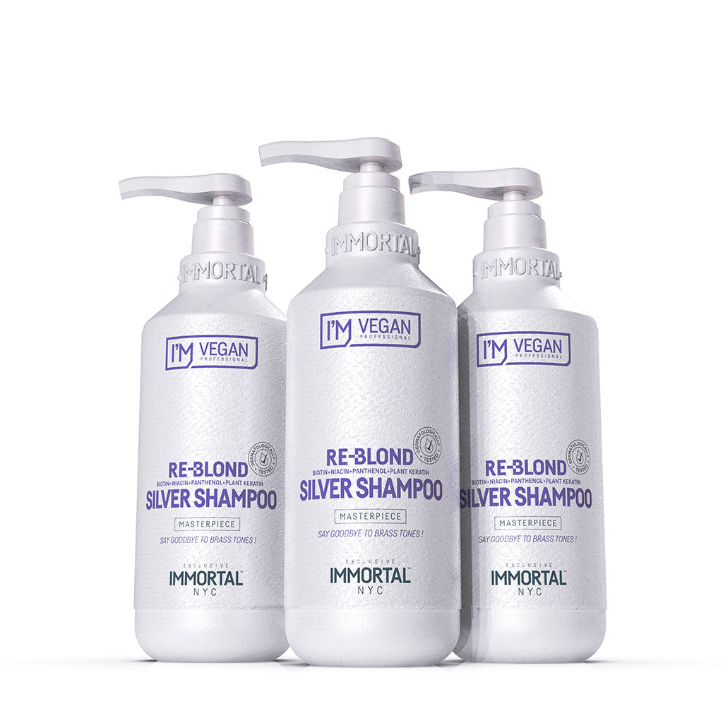 Immortal NYC I'm Vegan Re-blond Silver Shampoo 500ML