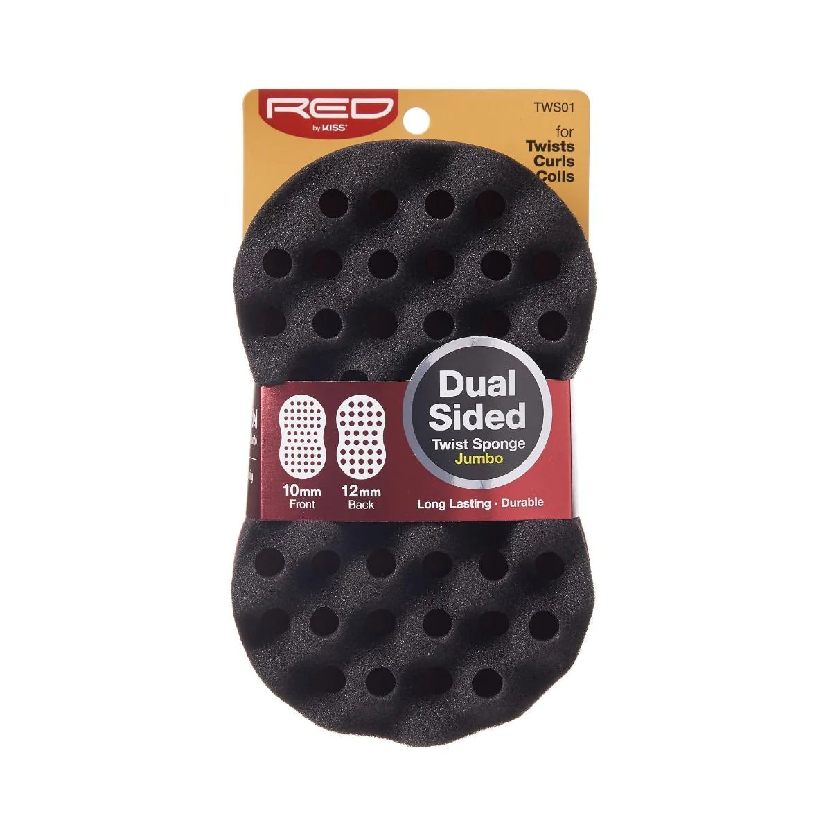 Red by Kiss Dual Sided Twist Sponge Jumbo