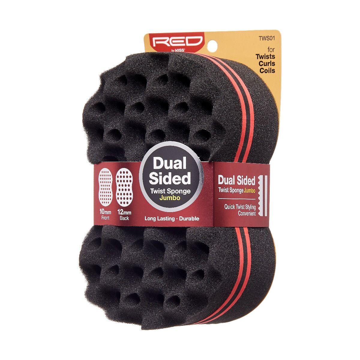 Red by Kiss Dual Sided Twist Sponge Jumbo