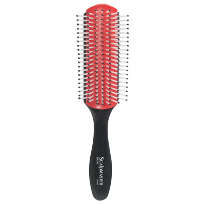 Scalpmaster Cushion Brush Red - Empire Barber Supply