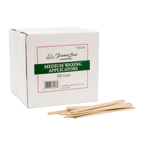 Fantasea Medium Waxing Applicators (500 pk)