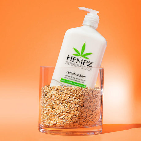 Hempz Sensitive Skin Herbal Body Moisturizer 17oz.