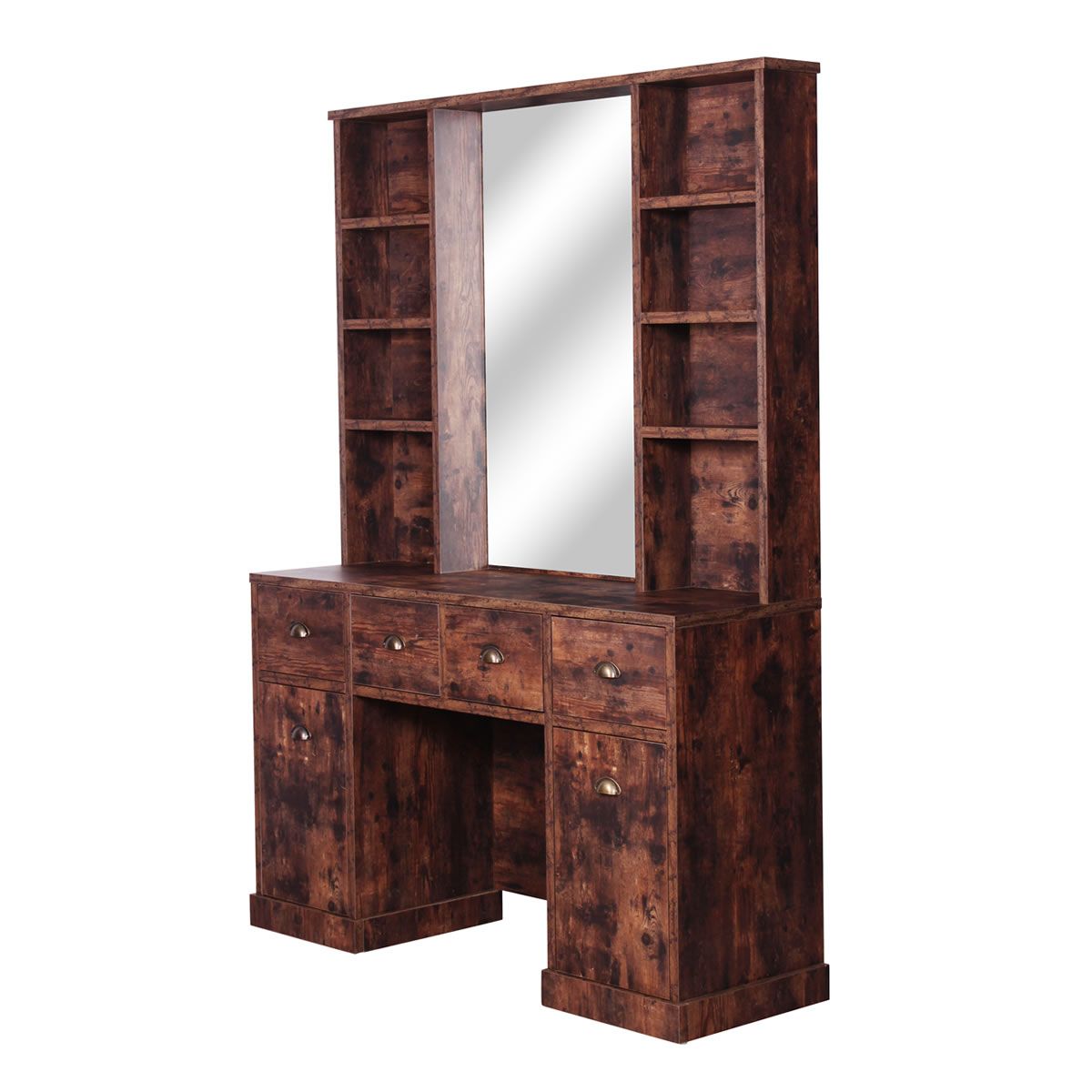 Ideal Dark Oak Elite Barber Station