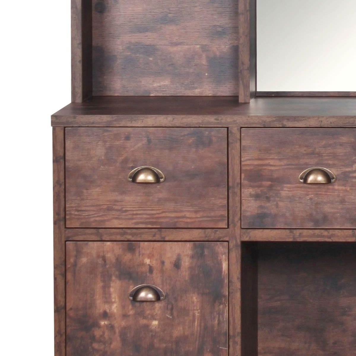 Ideal Dark Oak Elite Barber Station