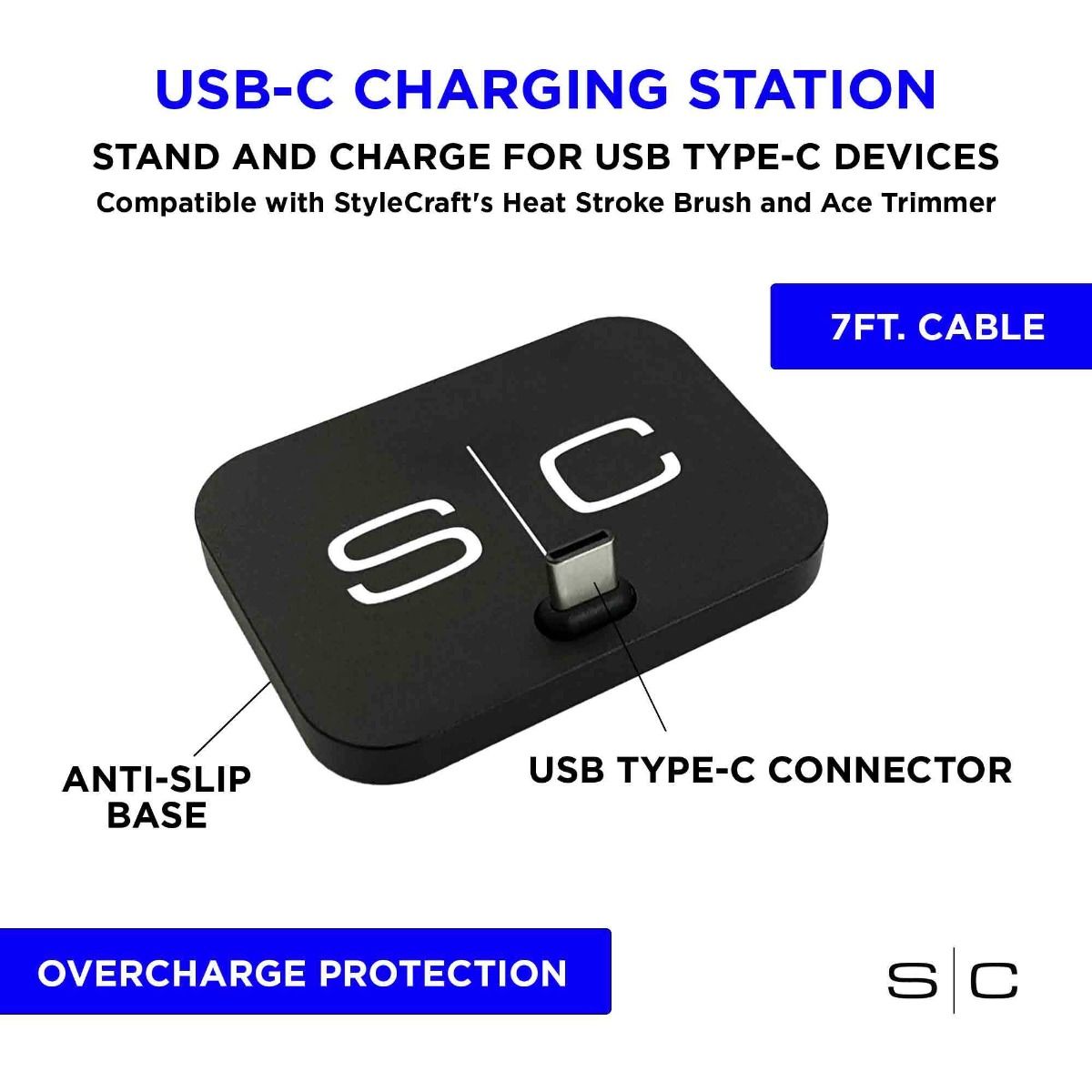 S|C USB-C Charging Dock Stand