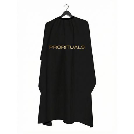 Prorituals Cape Black Logo - Empire Barber Supply