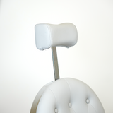 Santana Silver Barber Chair