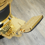 Geneva Gold Barber Chair
