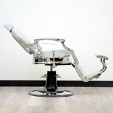 Santana Silver Barber Chair