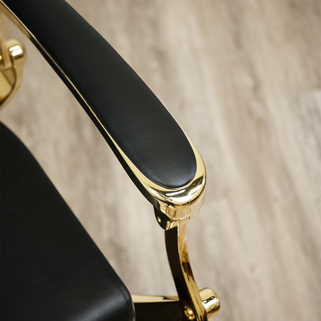 Luxor Barber Chair Gold