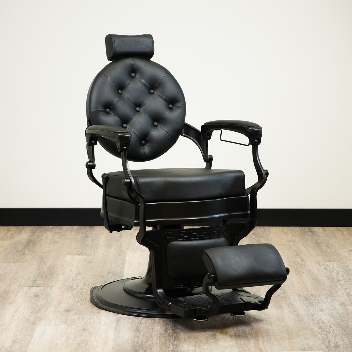 Sultan Barber Chair - Black – Empire Barber Supply
