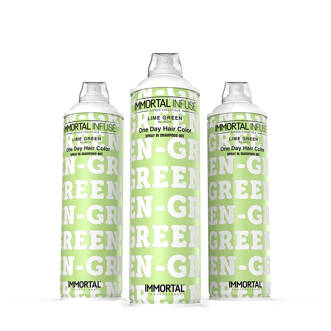 Immortal Infuse One Day Hair Color Spray Lime Green 200ML