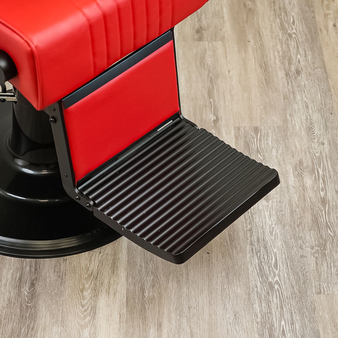 Cedrus Barber Chair - Red