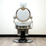 Santana Silver Barber Chair