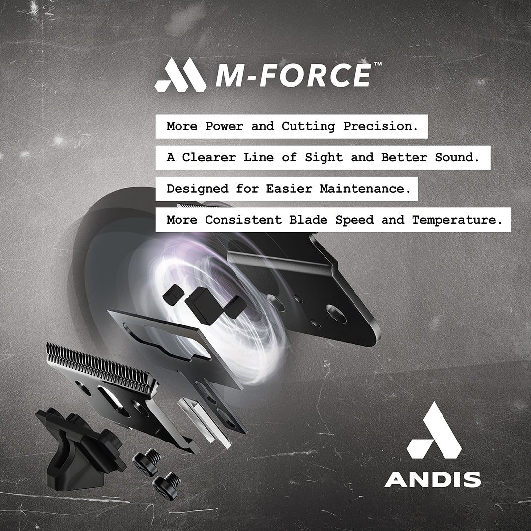 Andis GTX EXO M-FORCE Replacement Trimmer Blade (Black) – Empire