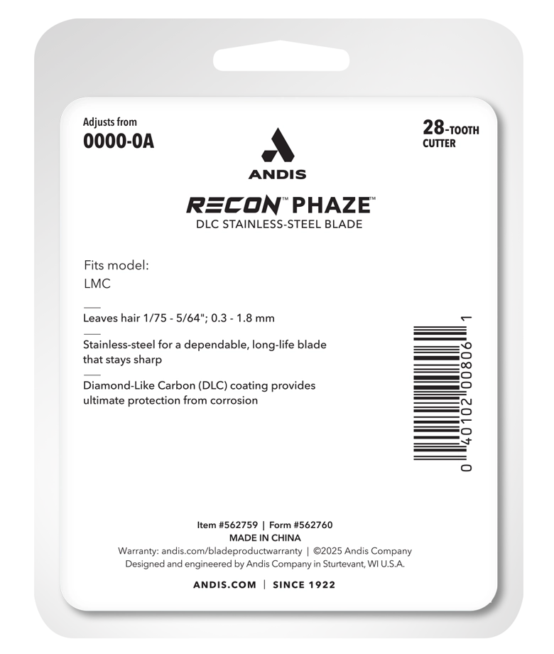 Andis Recon Clipper Phaze Blade