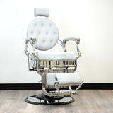 Santana Silver Barber Chair