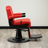 Cedrus Barber Chair - Red