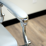 Santana Silver Barber Chair
