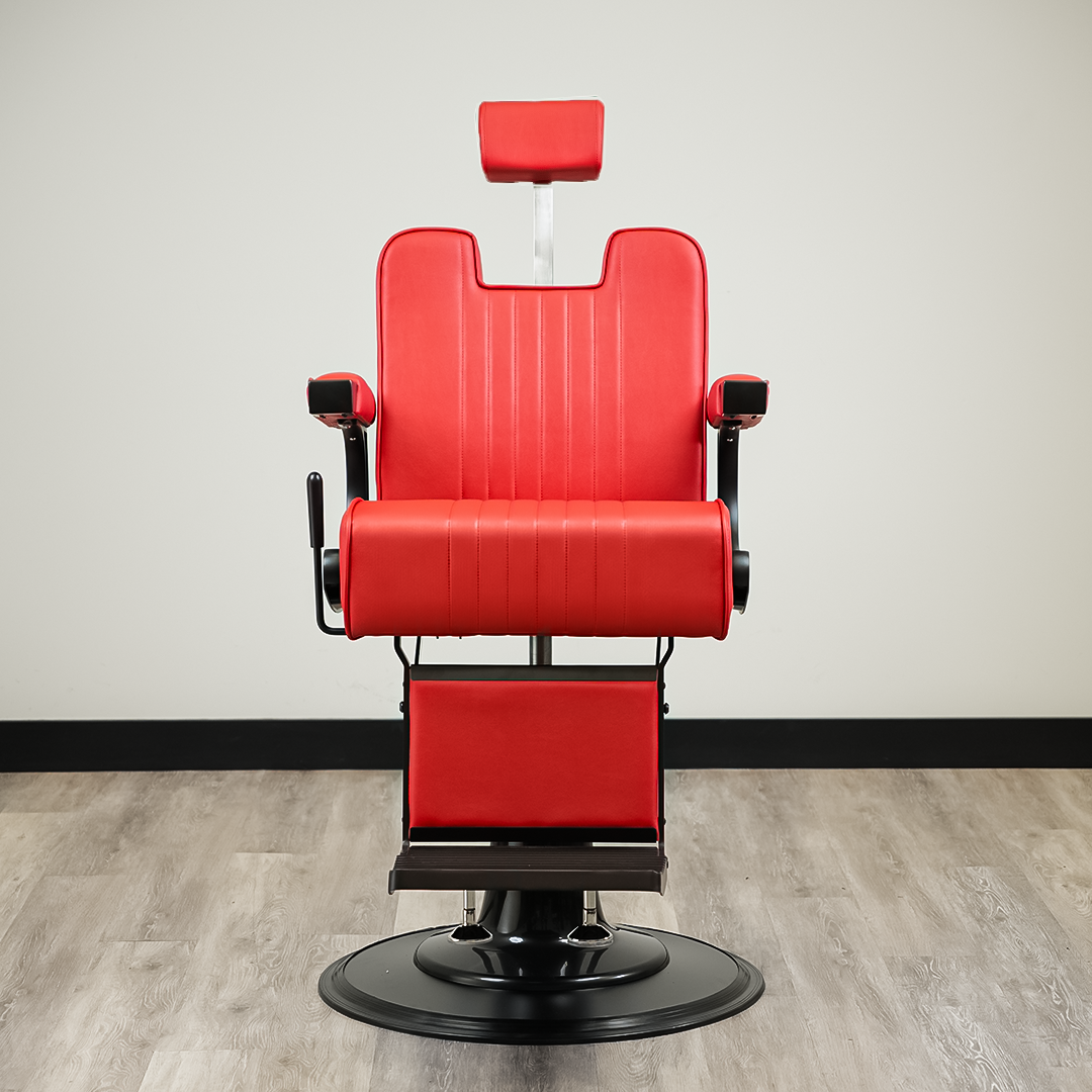 Cedrus Barber Chair - Red
