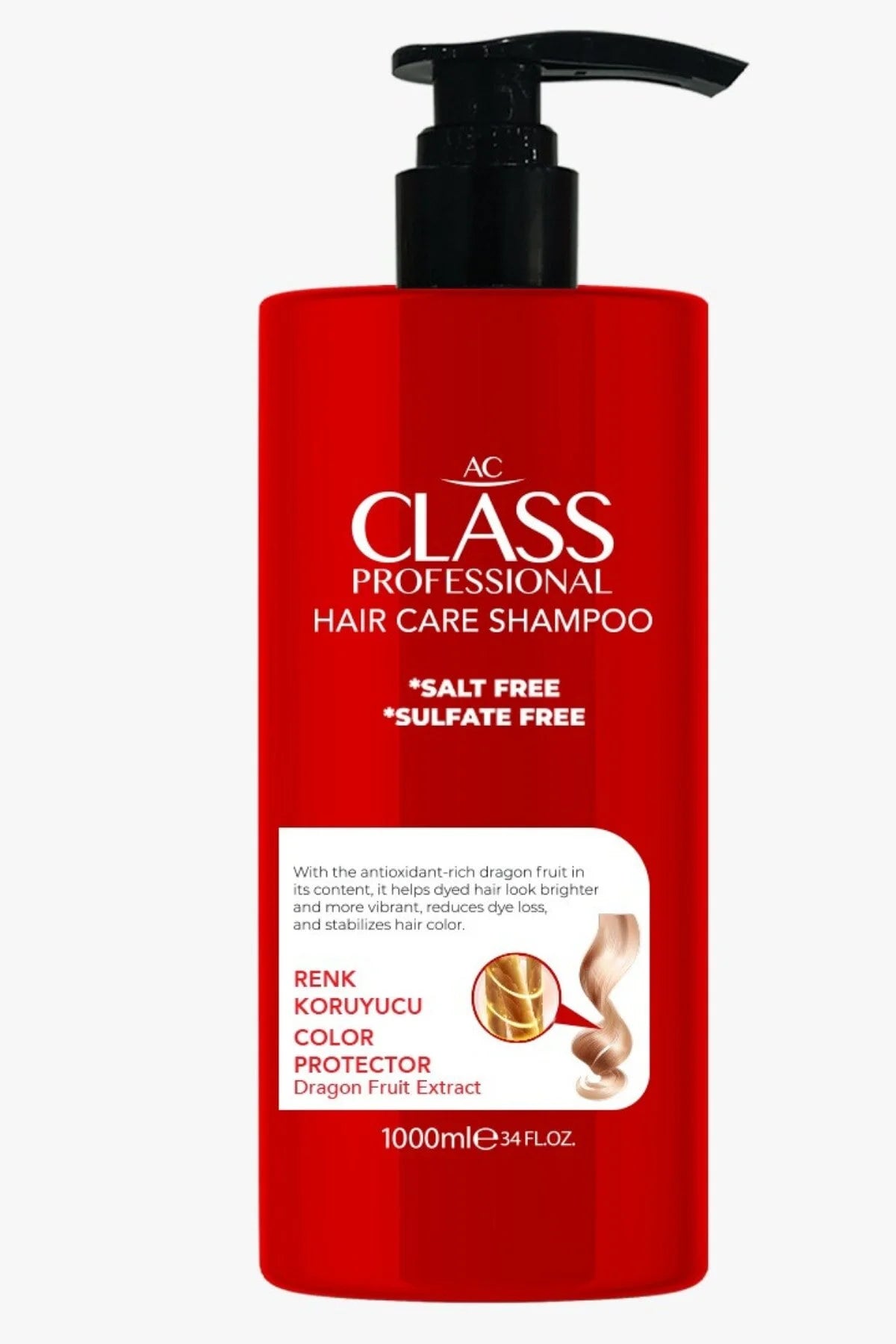 AC Class Dragon Fruit Extract (Color Protector) Shampoo 1000 ml