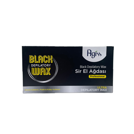 Agiss Hard Wax Brick Carbon 400 Gr