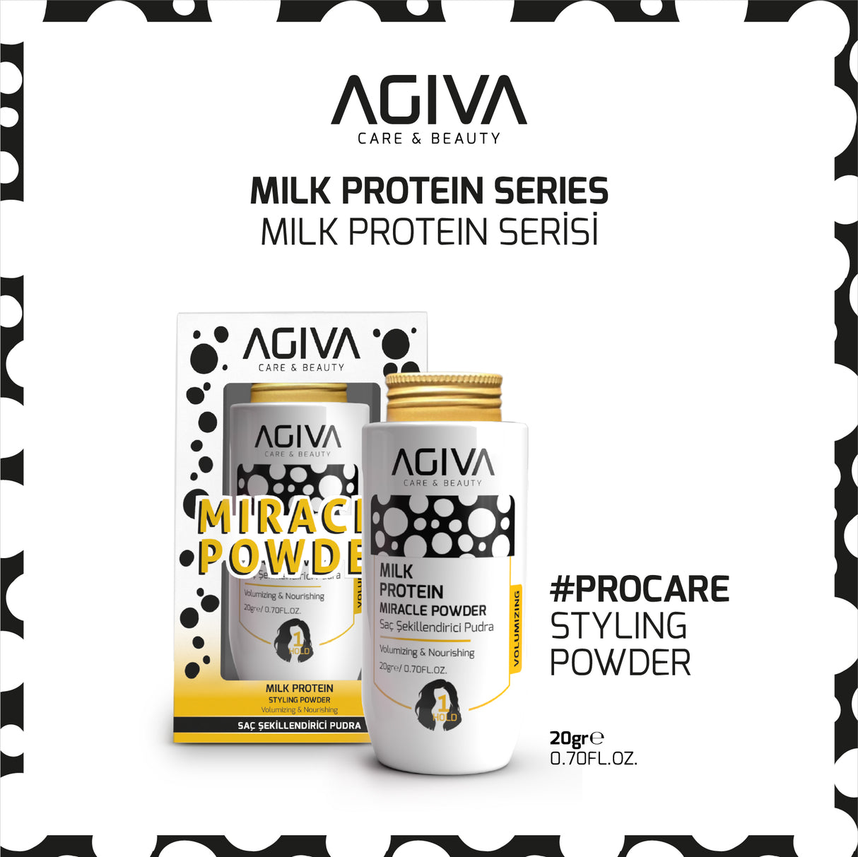 Agiva Milk Protein Miracle Powder
