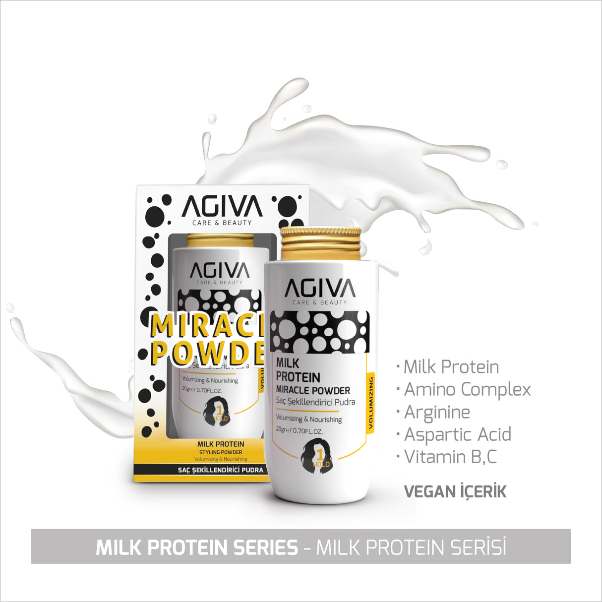 Agiva Milk Protein Miracle Powder