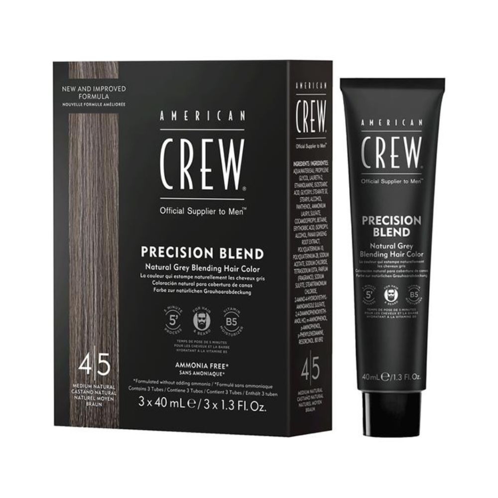 American Crew Precision Blend Medium Natural 4|5 (3 Pack)