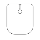 Barber Flow Classic White Cape