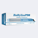 BabylissPro Nano Titanium 1" Stainless Steel Flat Iron