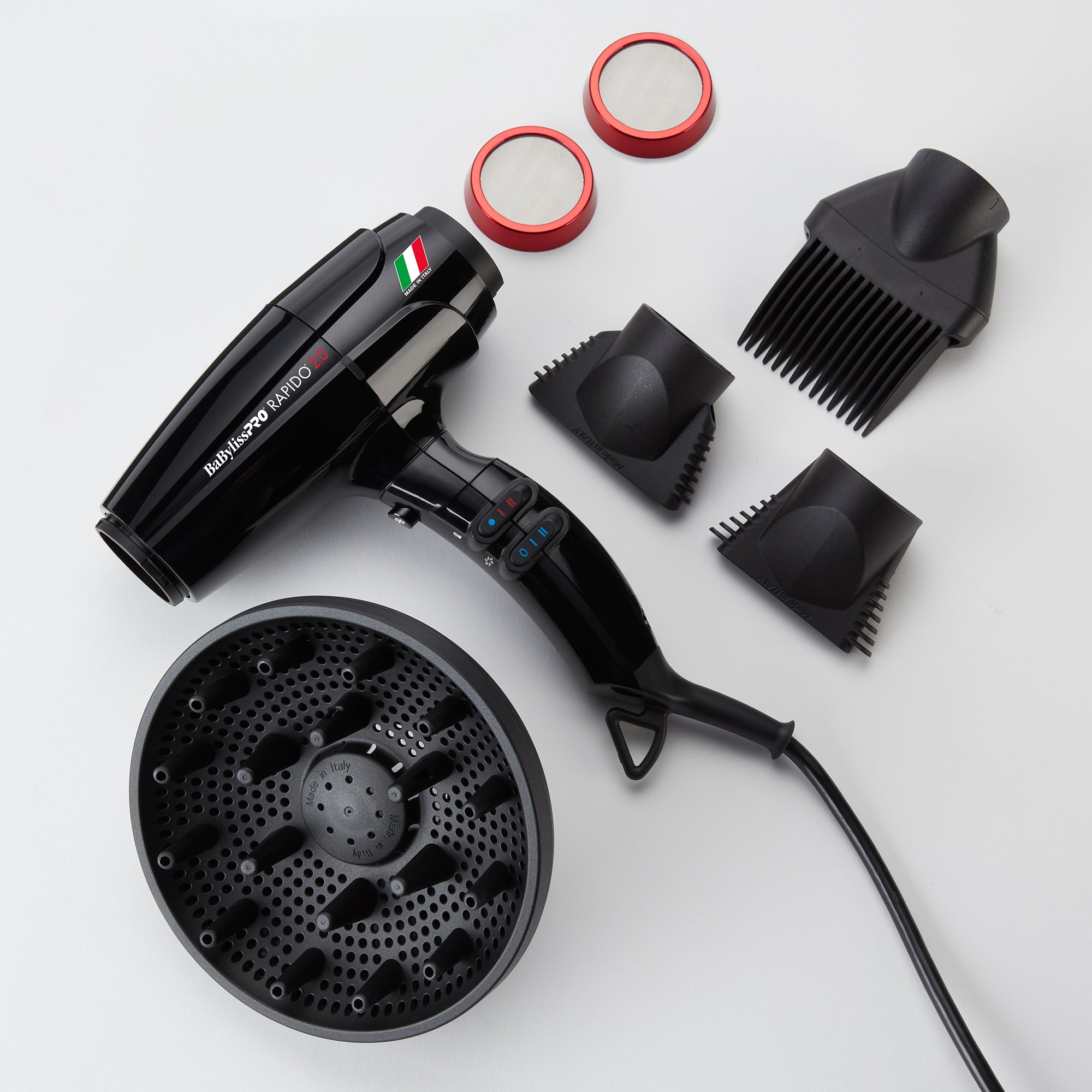 貴重フェラーリ製ドライヤー　BaBylissPRO RAPIDO BabylissPro Rapido Hair Dryer Black 2.0 – Empire Barber Supply