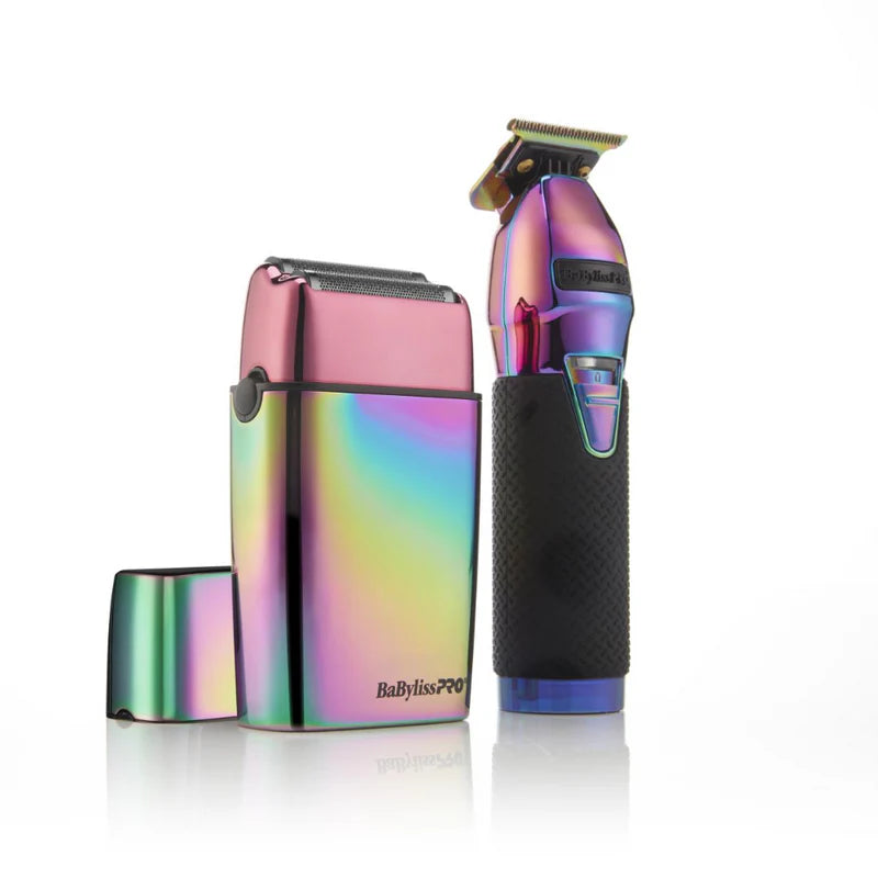 BabylissPro LimitedFX Iridescent Trimmer & Double Foil