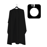 Barber Flow Classic Black SNAPS Cape