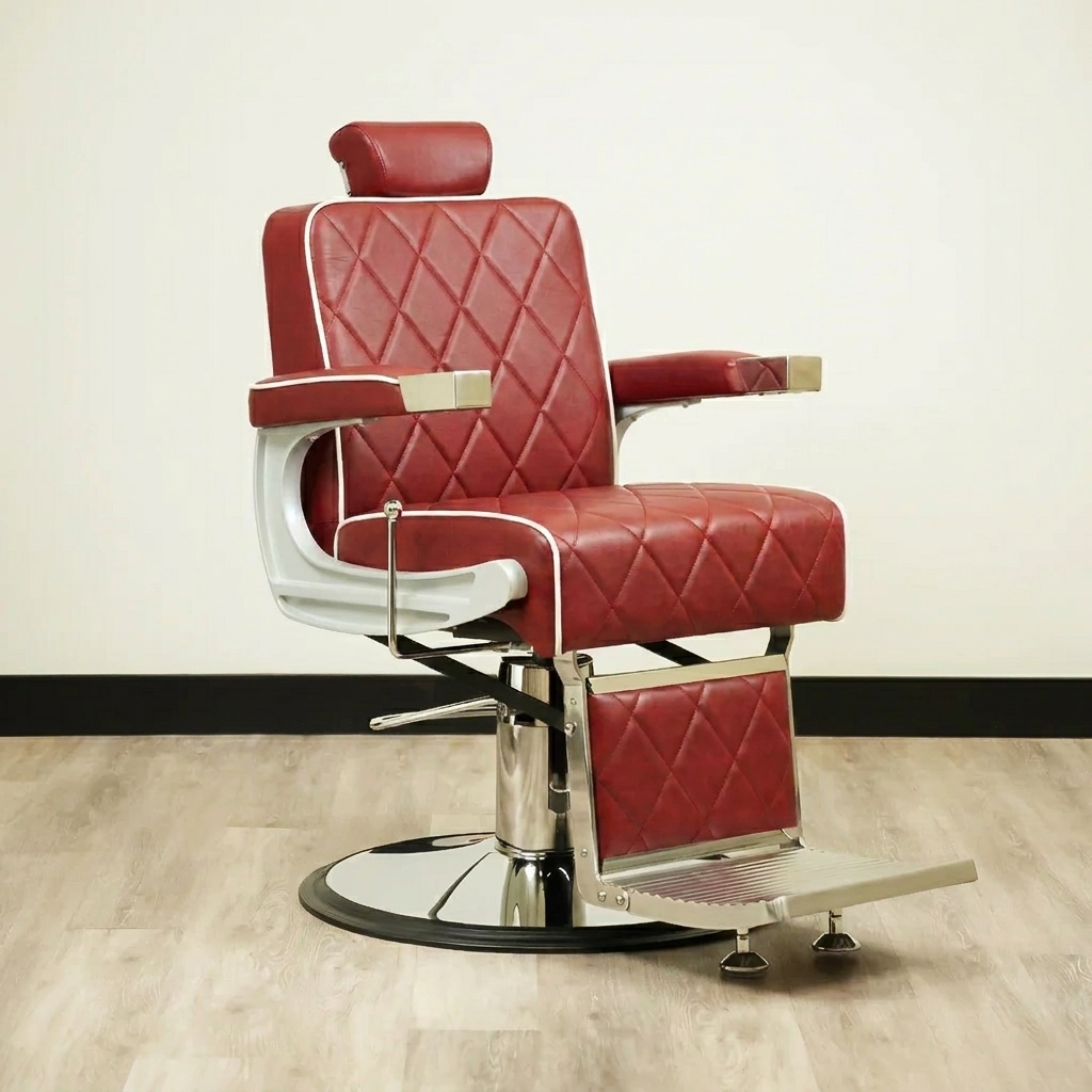 Belfast Barber Chair Red
