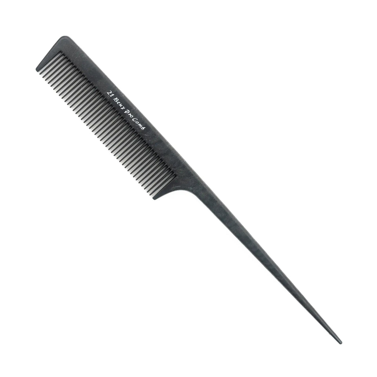 Beuy Pro Tail Comb #21 indigo Carbon
