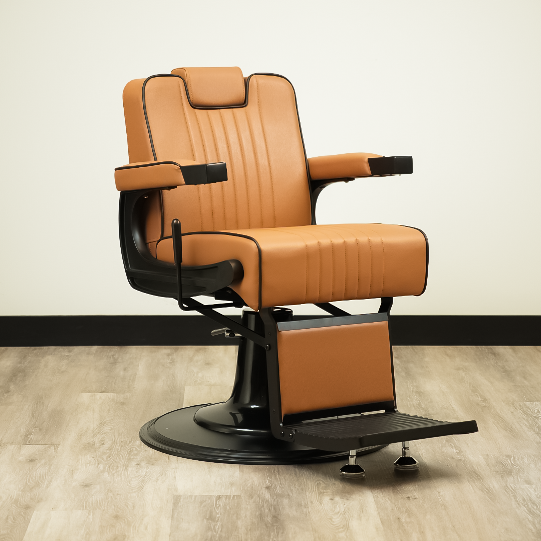 Cedrus Barber Chair - Camel