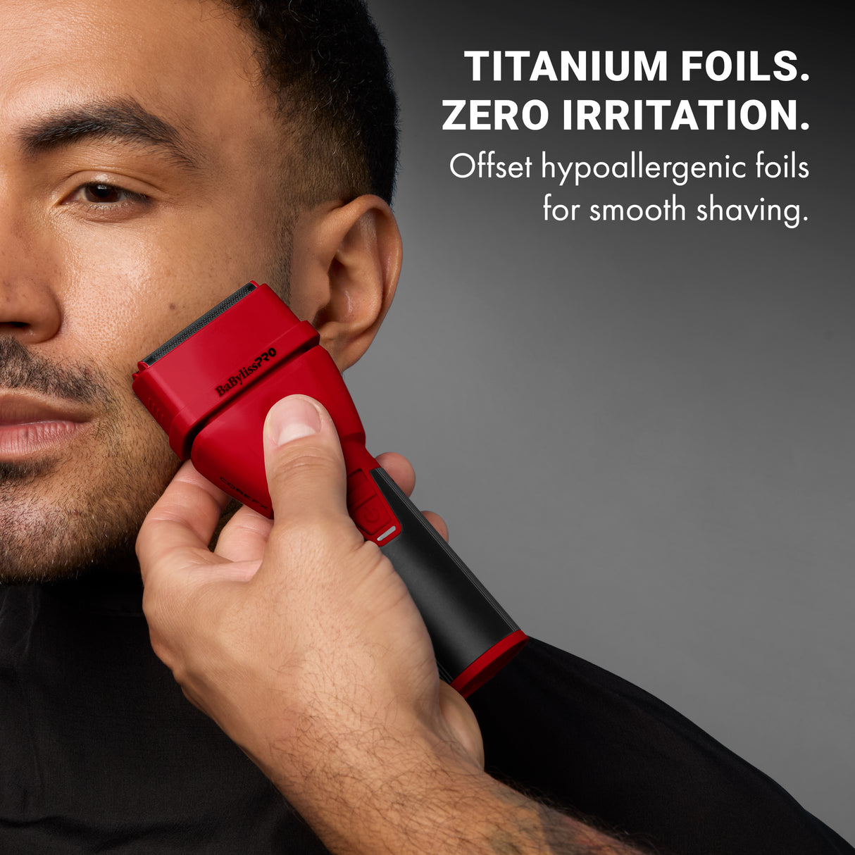 BabylissPro COREFX Double Foil Shaver Red