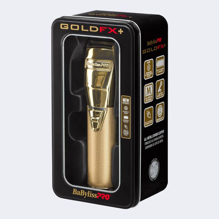 BabylissPro GoldFX+ All-Metal Lithium Clipper – Empire Barber Supply