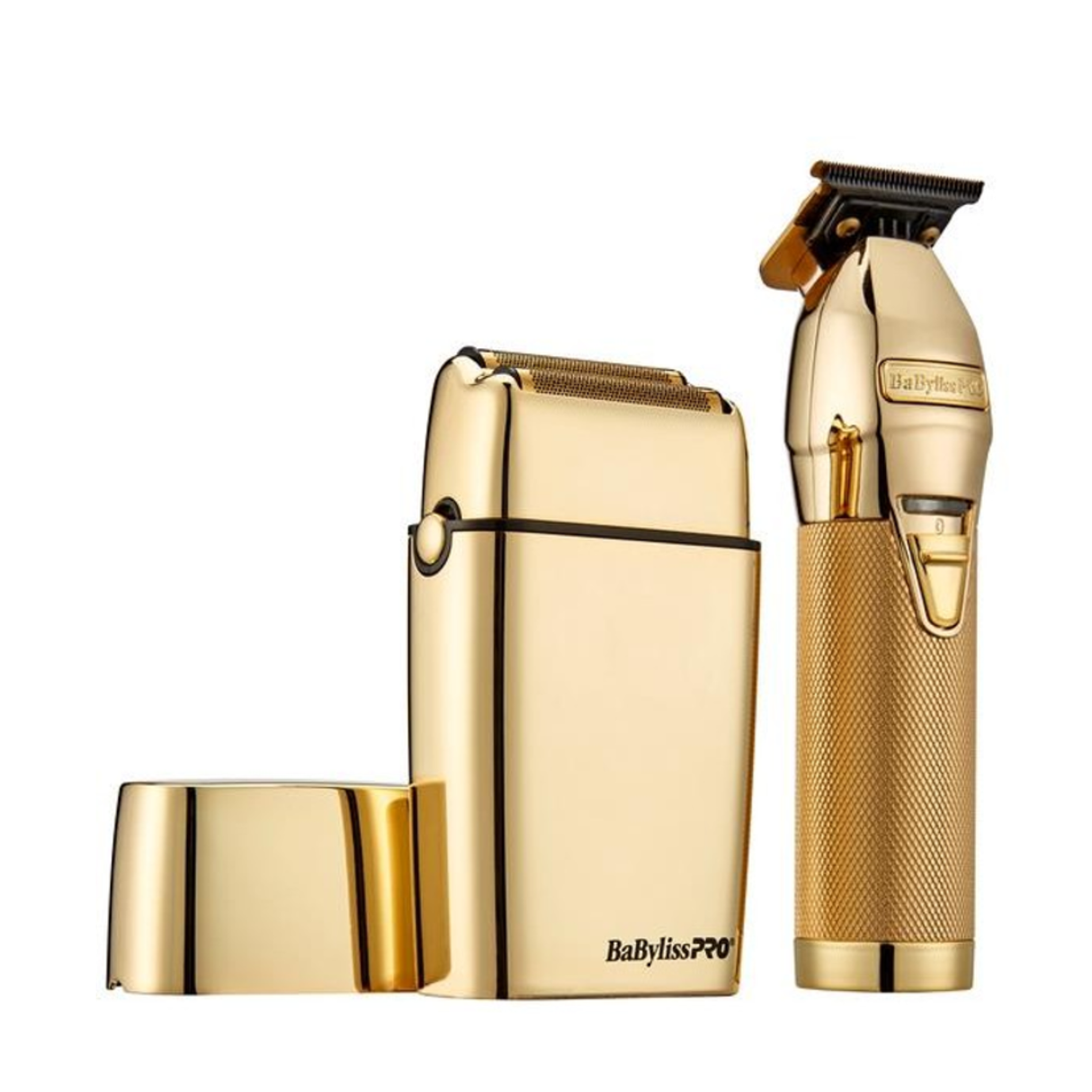 BabylissPro GoldFX+ Lithium Trimmer and Double Foil Shaver Prepack