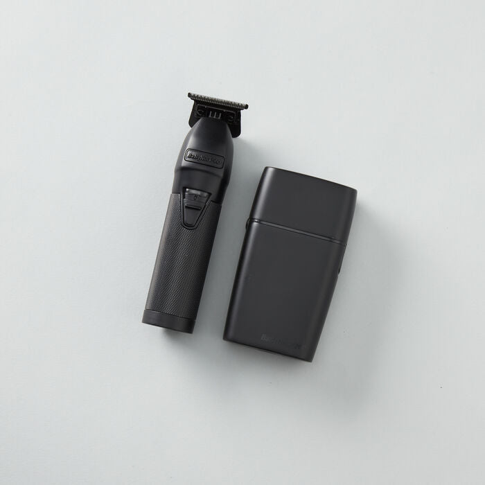 BabylissPro LimitedFX Matte Black Trimmer & Double Foil