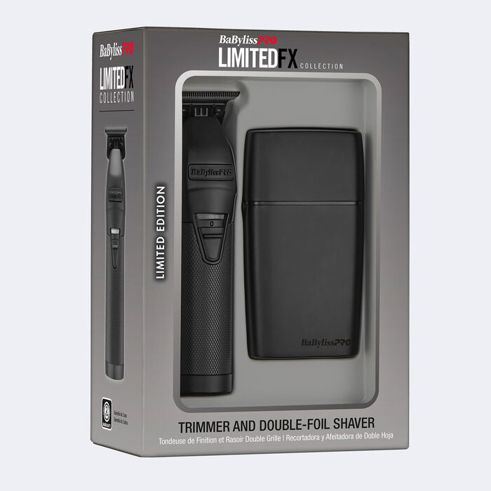 BaByliss PRO LimitedFX　Matte Black　バリカン BabylissPro LimitedFX Matte Black Trimmer & Double Foil